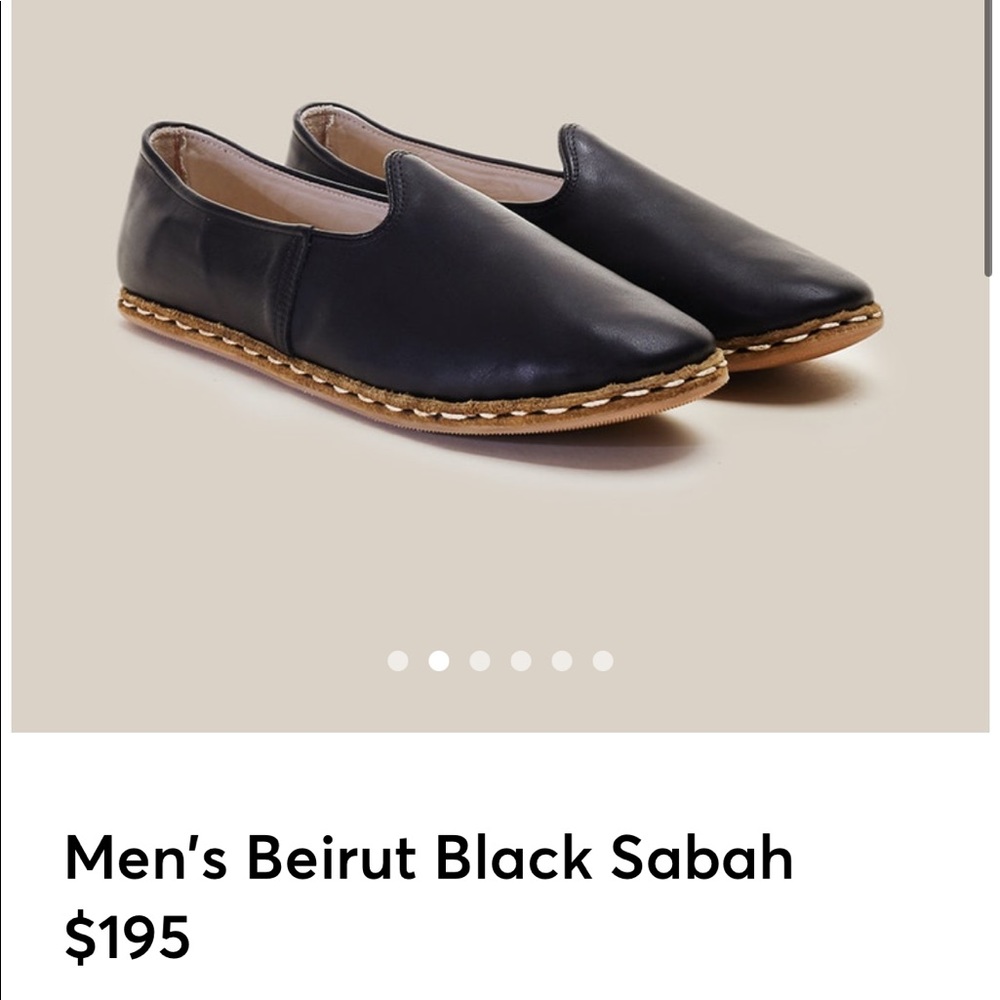 Sabah Beirut Slip On - Black - Size 44 M